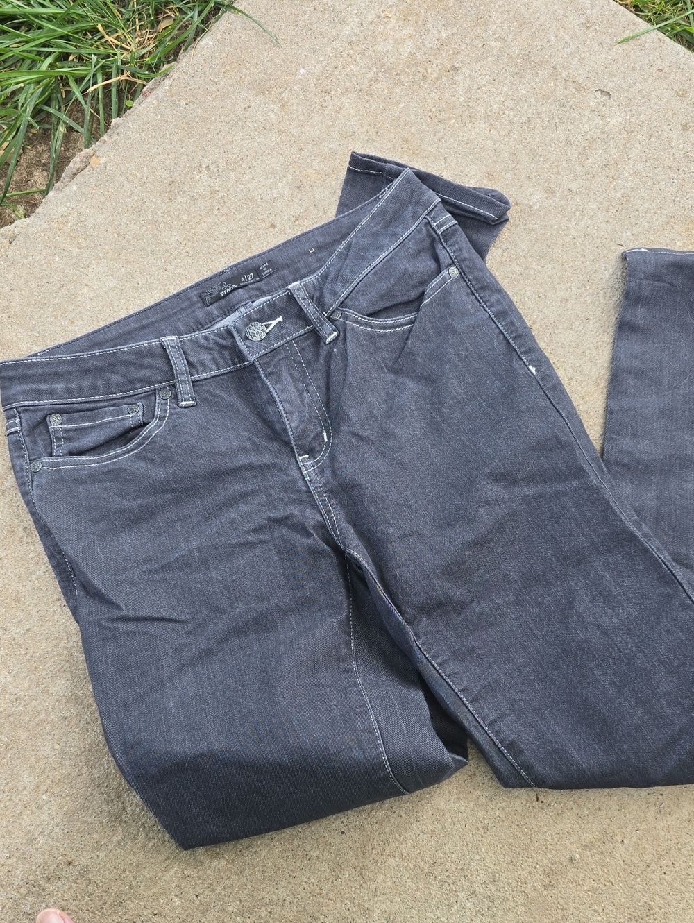 Prana KAYLA blueblack Jeans Sz 4 Euc
